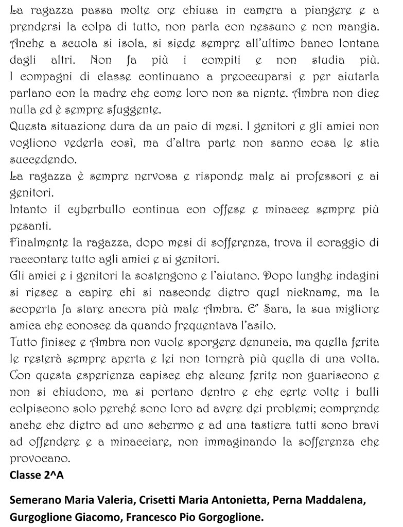 Microsoft Word - Racconto vincitore Che brava che sei.doc
